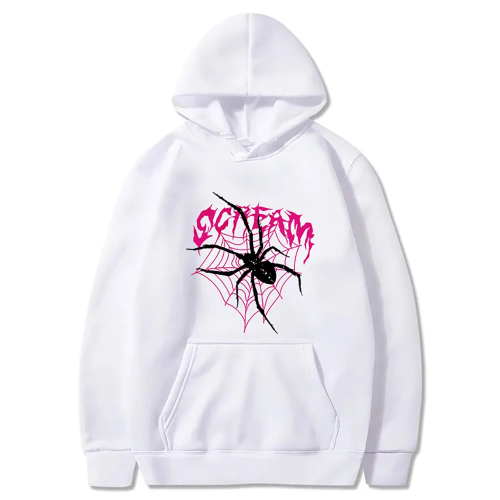 Y2K Scream Spiders & Cobwebs Printing Women Hoodies Harajuku Hoody Fashion Loose Clothing Comfortable Sweatshirt Female
Y2K Scream Spiders & Cobwebs Printing Women Hoodies Harajuku Hoody Fashion Loose Clothing Comfortable Sweatshirt Female