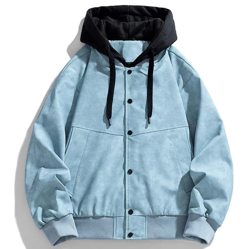 Spring Autumn Men Motorcycle Jacket with Hood Outdoor Windproof Male Cycling Clothing Vintage Fashion Streetwear Coats for Men
Spring Autumn Men Motorcycle Jacket with Hood Outdoor Windproof Male Cycling Clothing Vintage Fashion Streetwear Coats for Men