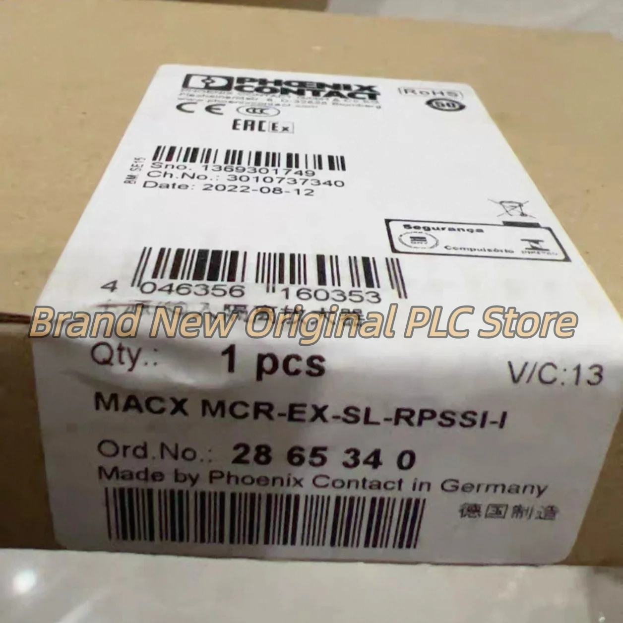 2865340 MACX MCR-EX-SL-RPSSI-I 2901995 MINI MCR-2-I-I-PT new in box
2865340 MACX MCR-EX-SL-RPSSI-I 2901995 MINI MCR-2-I-I-PT new in box