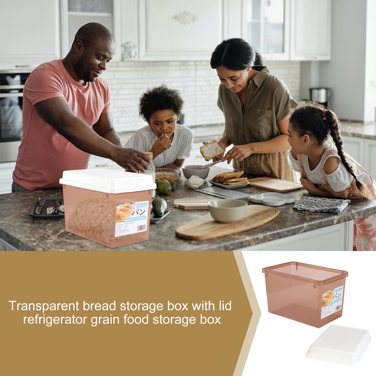 Bread Storage Stackable Sealed Container For Fruits Vegetables Semi Transparent With Lid Random Color Fruit Box Vegetable Box
Bread Storage Stackable Sealed Container For Fruits Vegetables Semi Transparent With Lid Random Color Fruit Box Vegetable Box