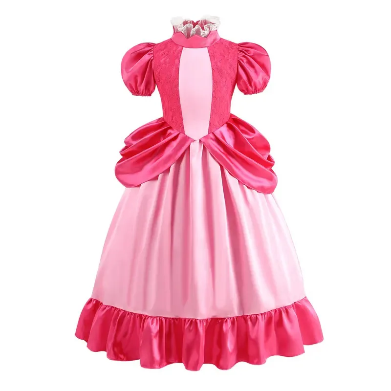 Косплей персиковой принцессы из фильма «Ромашка Розалина» с поясом, клетчатая юбка, костюм на Хэллоуин, платье для девочек dl;1
Косплей персиковой принцессы из фильма «Ромашка Розалина» с поясом, клетчатая юбка, костюм на Хэллоуин, платье для девочек dl;1