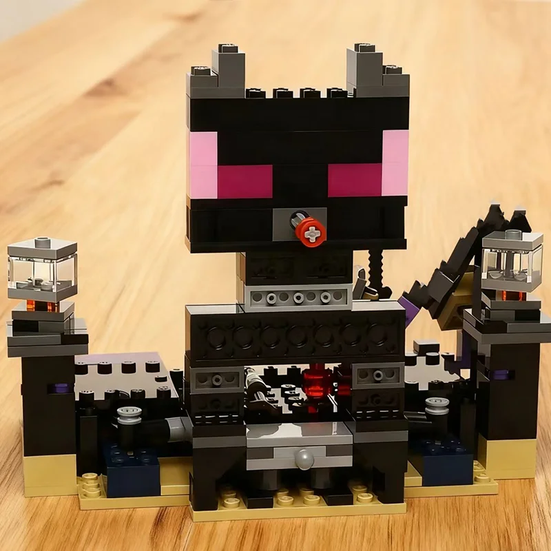 Третья вечеринка MOC, совместимые наборы My Pixel World Series, строительные блоки, игрушки для сборки дома Enderman для детей
Третья вечеринка MOC, совместимые наборы My Pixel World Series, строительные блоки, игрушки для сборки дома Enderman для детей 