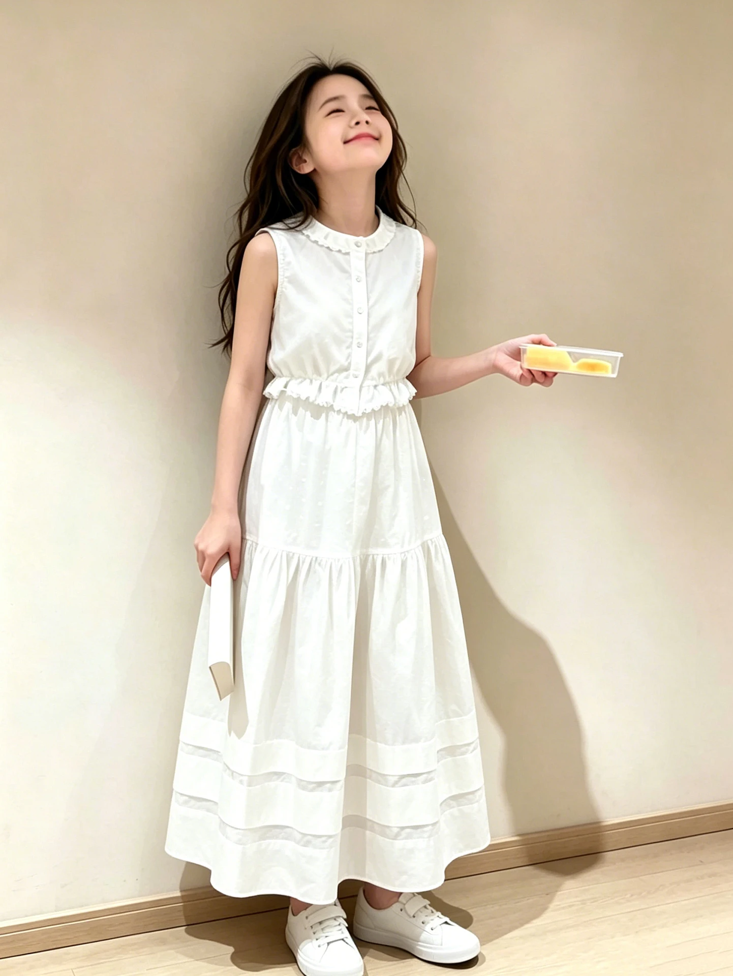 Girls Summer Outfit Floral Trim Vest And Skirt Set Sweet Two Piece Suit Children's Clothing Casual Style School Gift Suitable
Girls Summer Outfit Floral Trim Vest And Skirt Set Sweet Two Piece Suit Children's Clothing Casual Style School Gift Suitable
