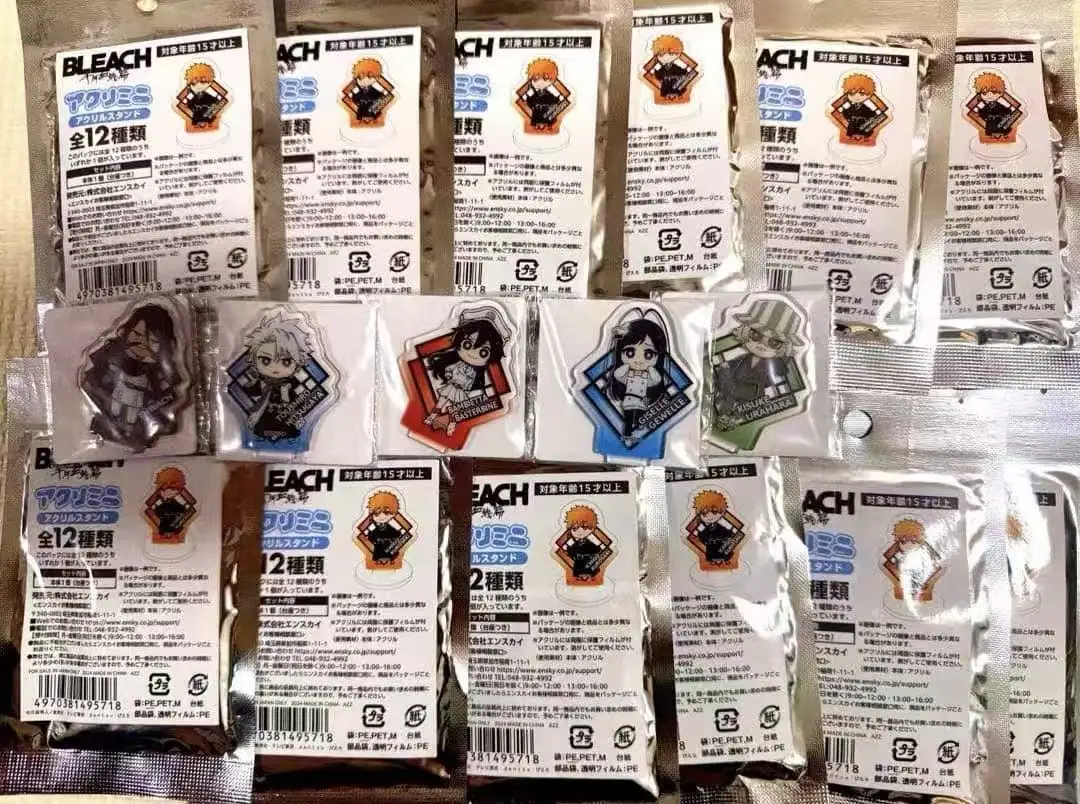 Original Anime Bleach: Thousand Year Blood War Q-version Acrylic Stand with 12 Styles Blind Bag Random 1pcs Collection Gift
Original Anime Bleach: Thousand Year Blood War Q-version Acrylic Stand with 12 Styles Blind Bag Random 1pcs Collection Gift
