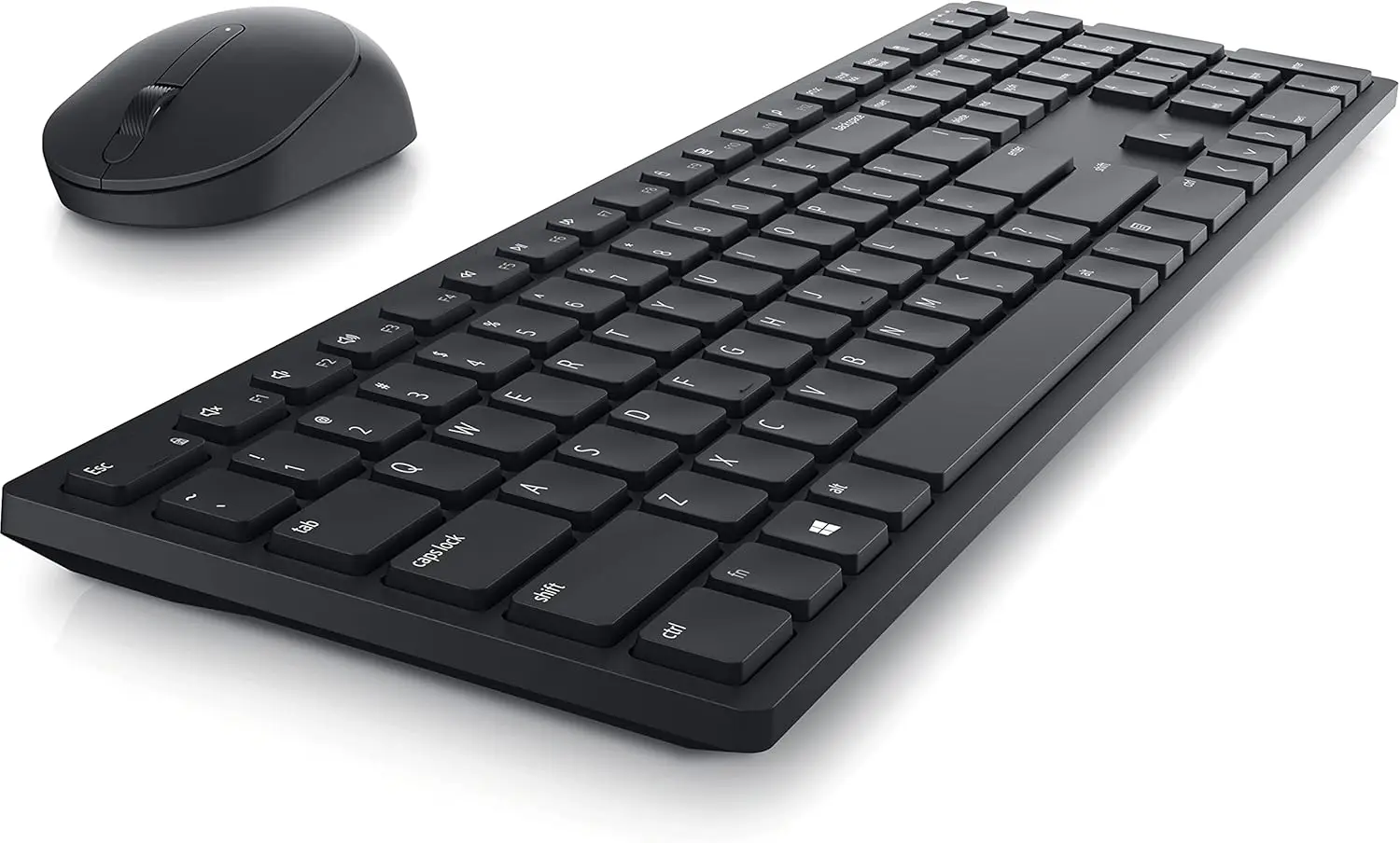 Wireless Keyboard and Mouse Set for Enhanced Productivity with Programmable Keys and Quiet Design