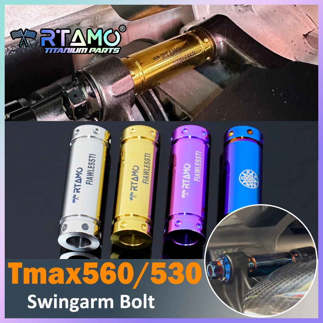 Titanium Swingarm Bolt Pipe M10x52.5mm for Yamaha Tmax560 530
Titanium Swingarm Bolt Pipe M10x52.5mm for Yamaha Tmax560 530
