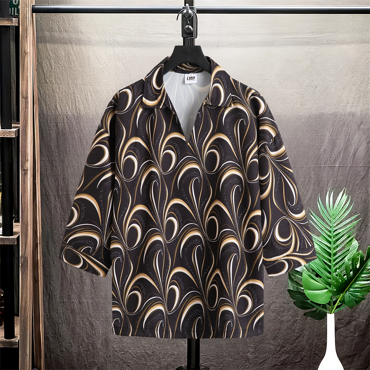 Мужская летняя тонкая футболка из ледяного шелка с V-образным вырезом, быстросохнущая, модный бренд Haome...
Мужская летняя тонкая футболка из ледяного шелка с V-образным вырезом, быстросохнущая, модный бренд Haome...