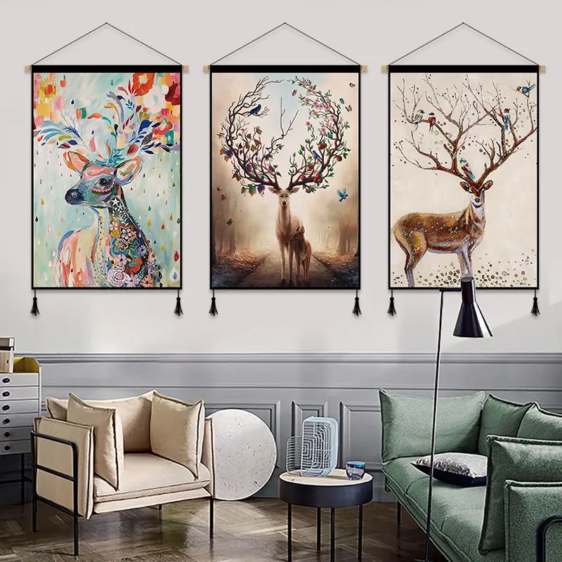 Nordic Minimalist Forest Deer Tapestry Wall Hanging, Meter Box Cover Background Cloth for Living Room Bedroom Home Decor
Nordic Minimalist Forest Deer Tapestry Wall Hanging, Meter Box Cover Background Cloth for Living Room Bedroom Home Decor