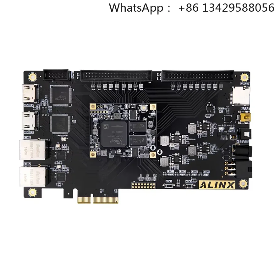 ALINX AX7103: XILINX Artix-7 XC7A100T FPGA Development Board A7 SoMs PCIe Accelerator Card High-performance Architecture
ALINX AX7103: XILINX Artix-7 XC7A100T FPGA Development Board A7 SoMs PCIe Accelerator Card High-performance Architecture