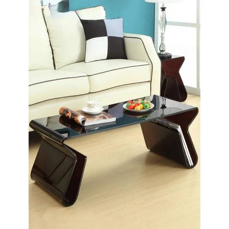 Furniture Living Room Transparent Coffee Table Simple Magazine Rack Acrylic Long Coffee Table Small Coffee Table for Living Room
Furniture Living Room Transparent Coffee Table Simple Magazine Rack Acrylic Long Coffee Table Small Coffee Table for Living Room