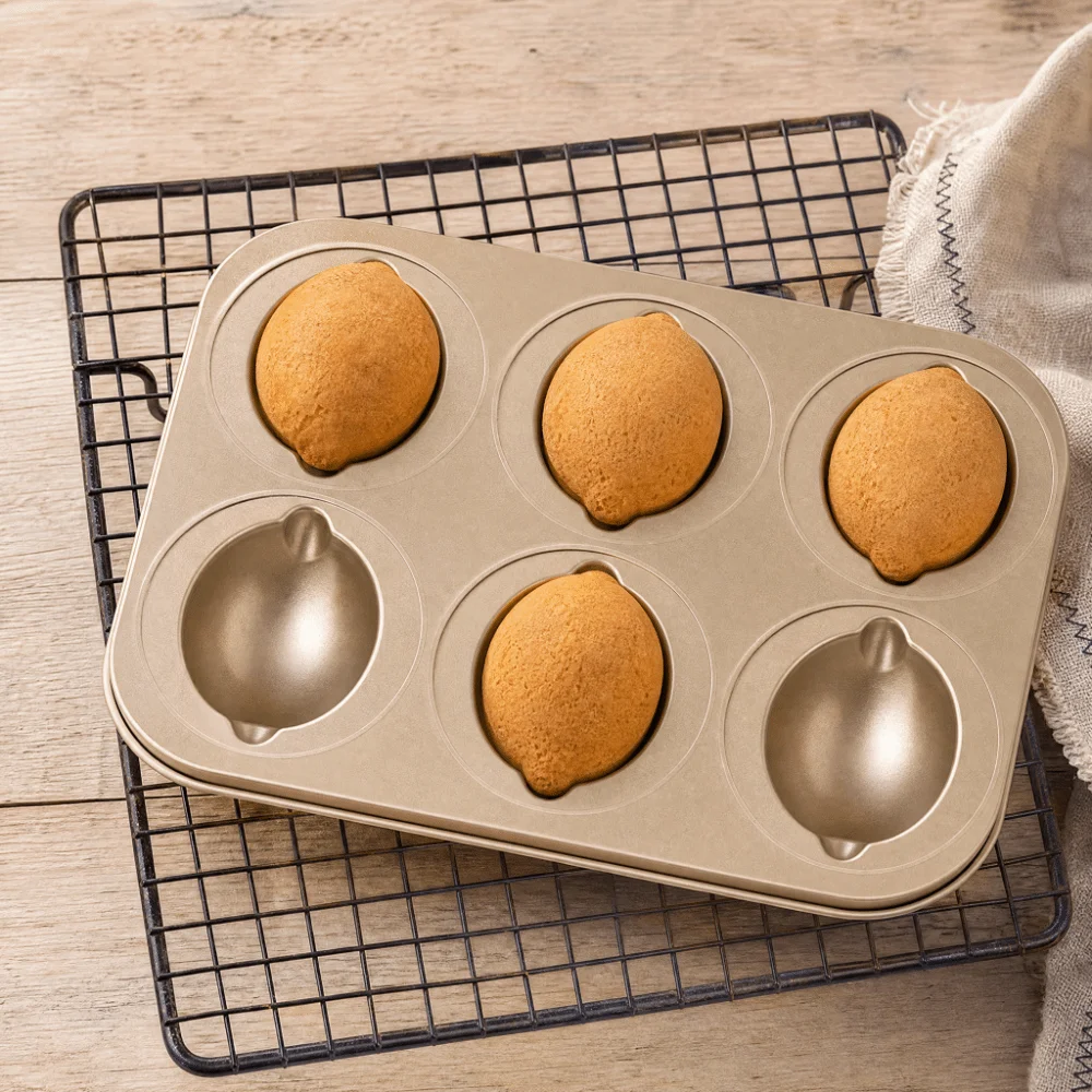 Easy To Clean Food-Grade Lemon Baking Pan Non-Stick Thickened Madeleine Cake Pan Rectangle Carbon Steel Muffin Pan Oven
Easy To Clean Food-Grade Lemon Baking Pan Non-Stick Thickened Madeleine Cake Pan Rectangle Carbon Steel Muffin Pan Oven