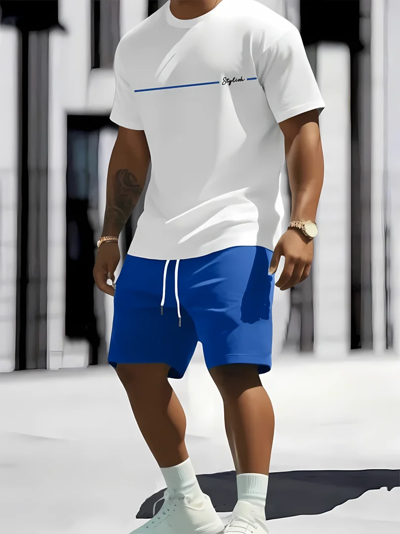 Summer men's casual outdoor top short sleeved shorts set men's breathable quick drying T-shirt shorts
Summer men's casual outdoor top short sleeved shorts set men's breathable quick drying T-shirt shorts