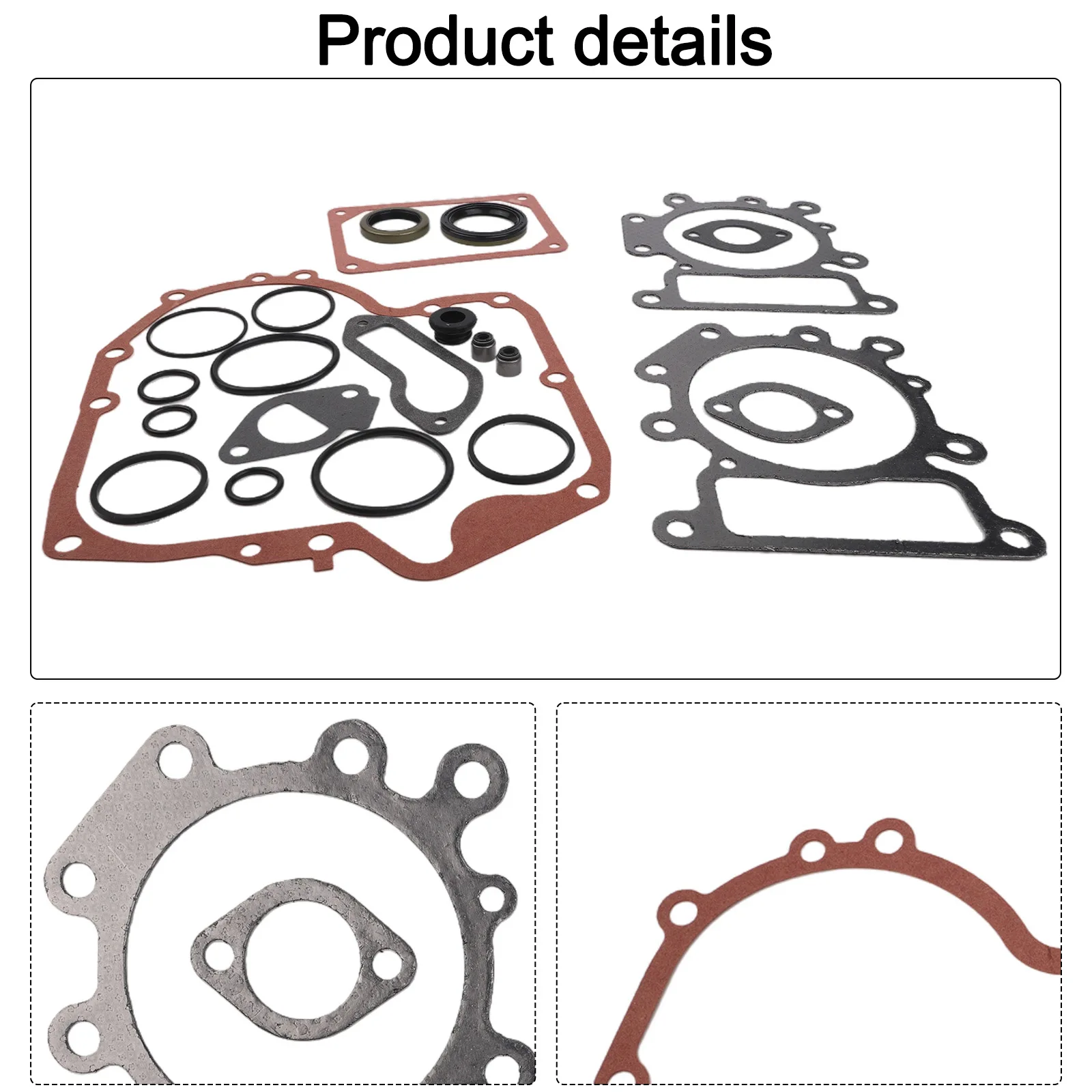 Complete Gasket Set for Single Cylinder For OHV Engines Compatible with Model Numbers 331707 331777 331807 331877
Complete Gasket Set for Single Cylinder For OHV Engines Compatible with Model Numbers 331707 331777 331807 331877