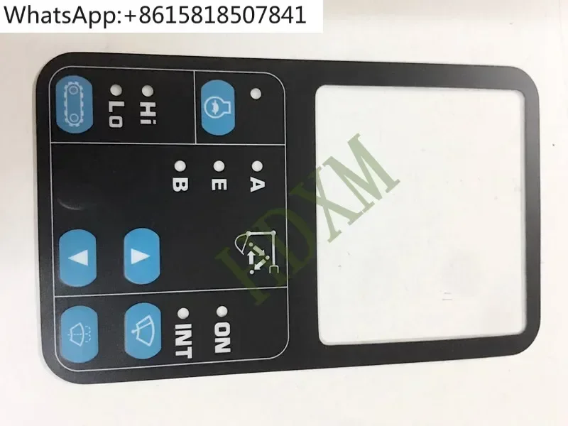 Excavator Komatsu PC130-7 display sticker instrument film console sticker Komatsu 200-7 accessories
Excavator Komatsu PC130-7 display sticker instrument film console sticker Komatsu 200-7 accessories