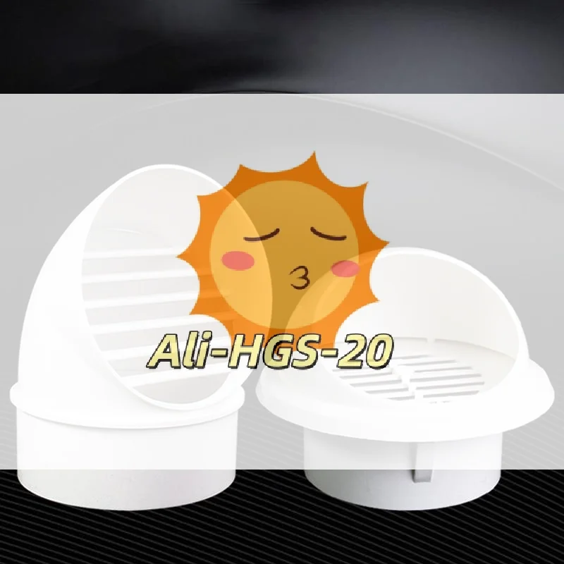 Kitchen Bath Exterior Vent Hood Rainproof White PVC Wide Caliber Air Vent Cover for Household Use
Kitchen Bath Exterior Vent Hood Rainproof White PVC Wide Caliber Air Vent Cover for Household Use