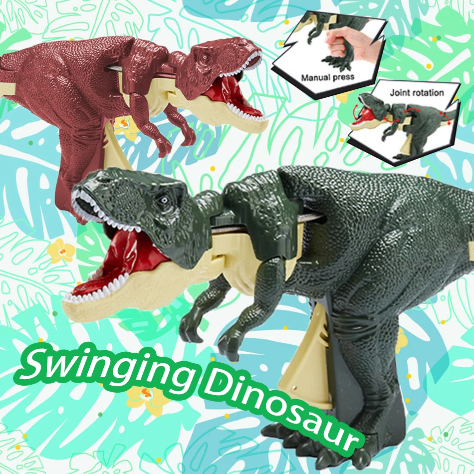 Swinging Dinosaur T-rex Toy Creative Telescopic Spring Dino Fidget Christmas Gifts Children Decompression for Kids Battery-free
Swinging Dinosaur T-rex Toy Creative Telescopic Spring Dino Fidget Christmas Gifts Children Decompression for Kids Battery-free