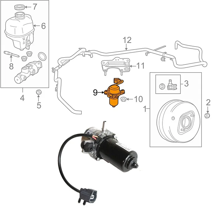 Genuine Brake Vacuum Pump Jee P Grand Cherokee WK 3.6L 16-21 04581954AB UP32
Genuine Brake Vacuum Pump Jee P Grand Cherokee WK 3.6L 16-21 04581954AB UP32