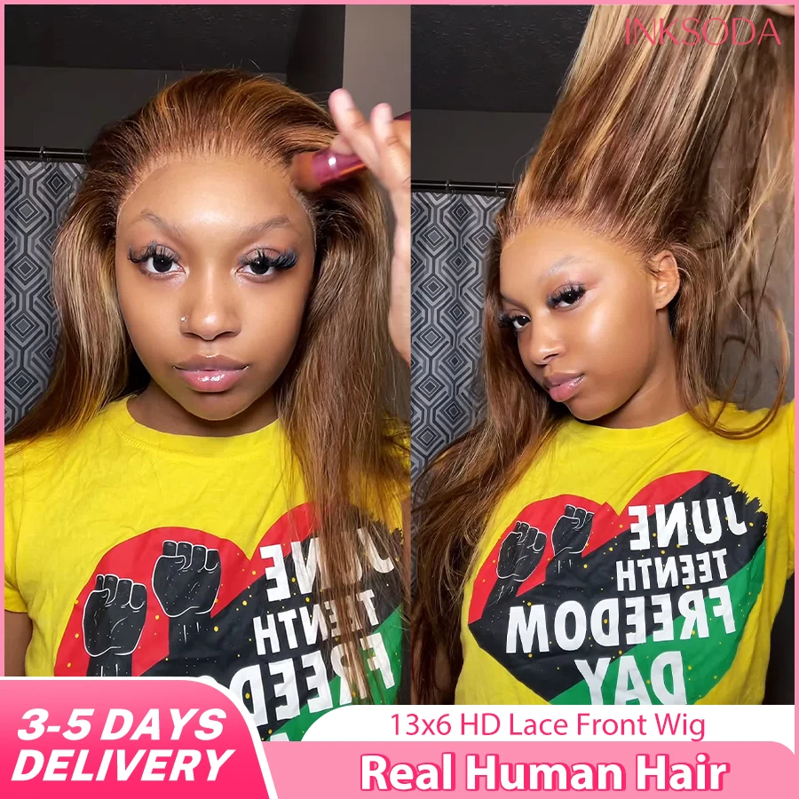 36 Inch Ombre Honey Blonde Highlighted 13x4 13x6 HD Lace Frontal Wig Bone Straight Human Hair Pre-Plucked For Natural Look 220% Density For Women Ombre Honey Blonde Colored Highlighted Brazilian Human Hair
36 Inch Ombre Honey Blonde Highlighted 13x4 13x6 HD Lace Frontal Wig Bone Straight Human Hair Pre-Plucked For Natural Look 220% Density For Women Ombre Honey Blonde Colored Highlighted Brazilian Human Hair