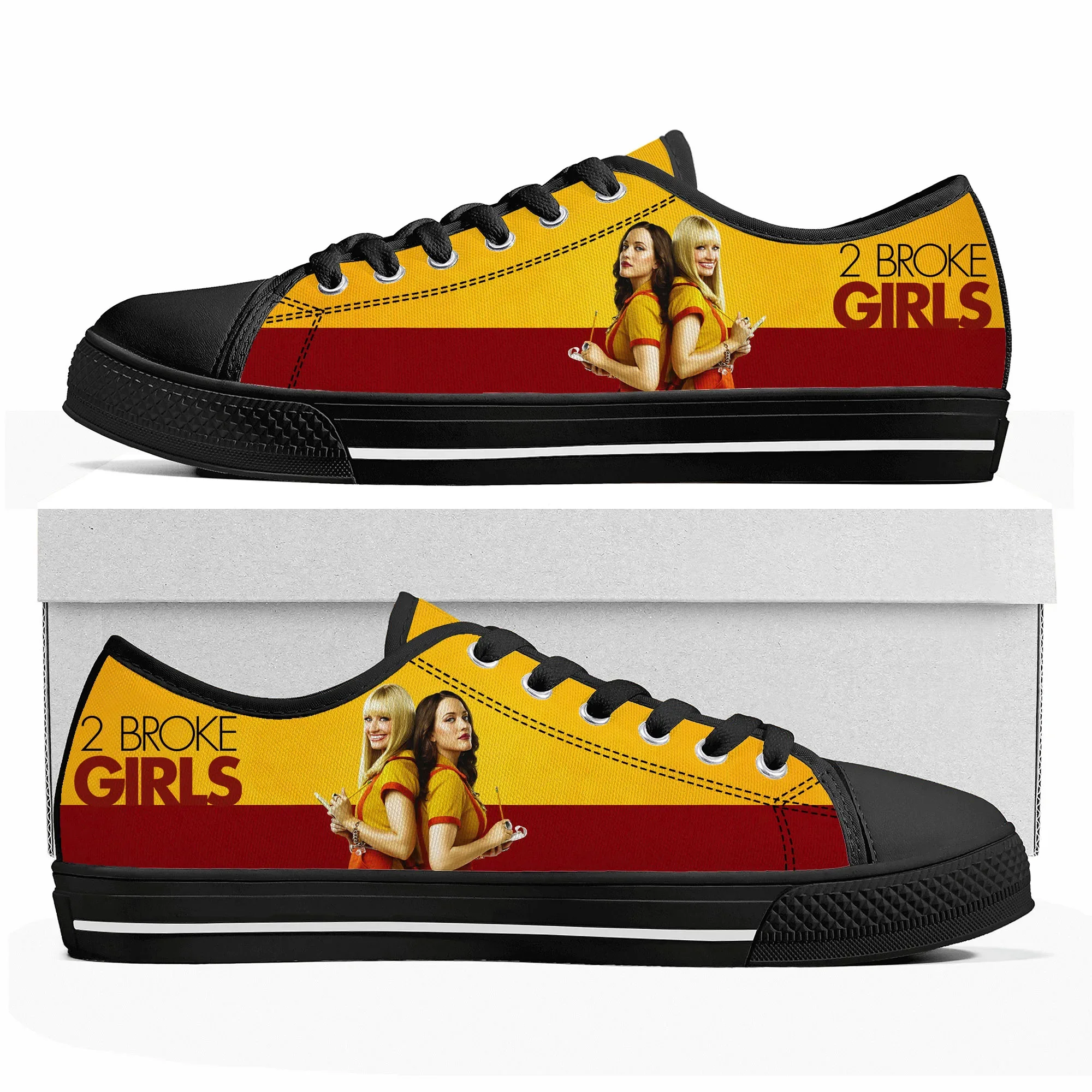 2 Broke Girls Low Top Sneakers Mens Womens Teenager Canvas High Quality Sneaker Casual Custom Made Shoes Customize DIY Shoe
2 Broke Girls Low Top Sneakers Mens Womens Teenager Canvas High Quality Sneaker Casual Custom Made Shoes Customize DIY Shoe
