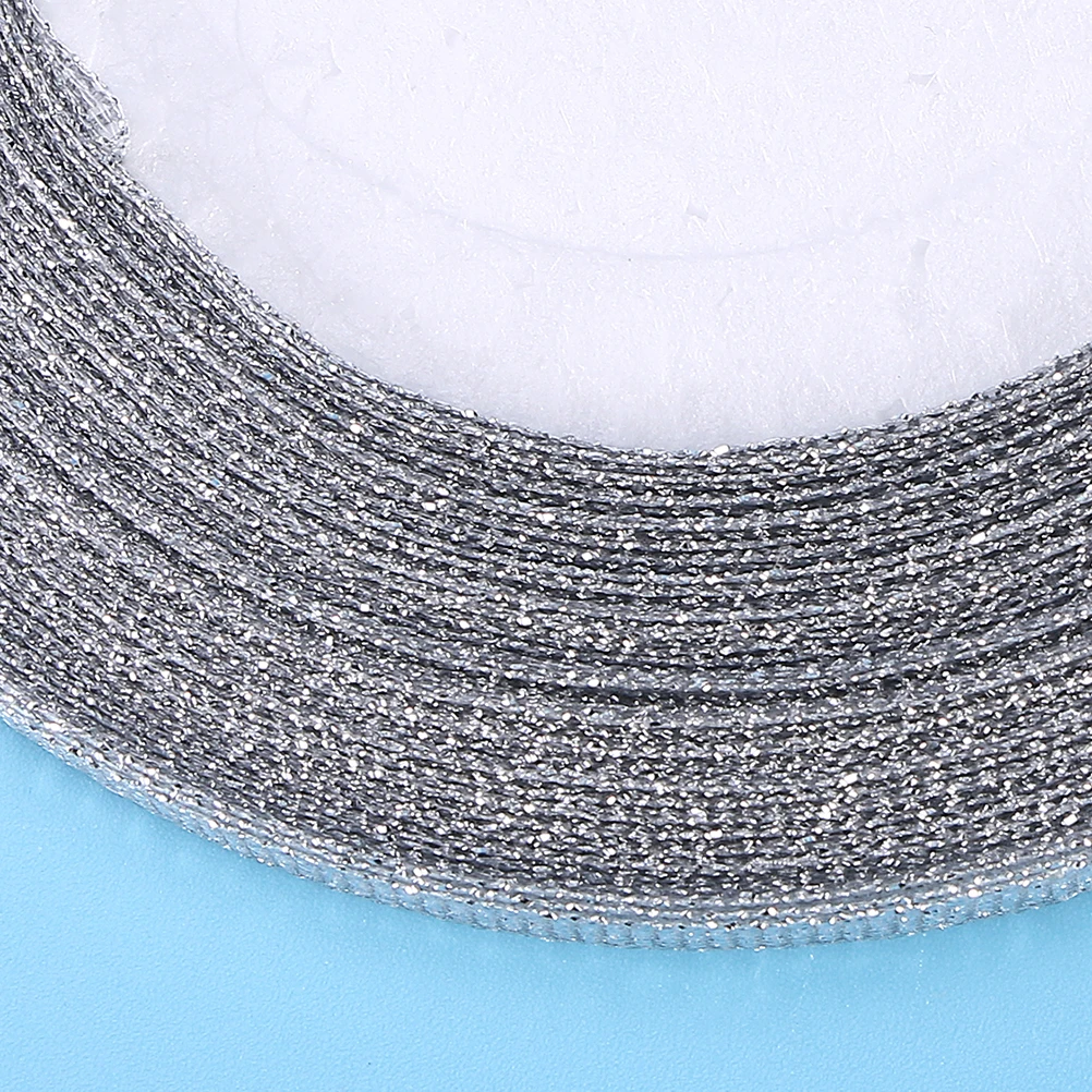 5 Rolls Glitter Gift Ribbons Elegant Silver Golden Wrapping Strips Durable Polyester DIY Gift Wrapping Ribbon Craft Decor
5 Rolls Glitter Gift Ribbons Elegant Silver Golden Wrapping Strips Durable Polyester DIY Gift Wrapping Ribbon Craft Decor