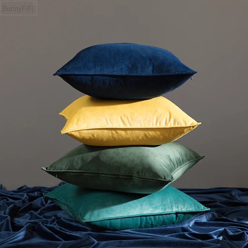 Cushion Sofa Covered Pillowcase Lumbar Cover Soft Hotel Velvet Solid Car Home Chair Decoration Pillow Cover 30x50 50x50 60x60cm
Cushion Sofa Covered Pillowcase Lumbar Cover Soft Hotel Velvet Solid Car Home Chair Decoration Pillow Cover 30x50 50x50 60x60cm