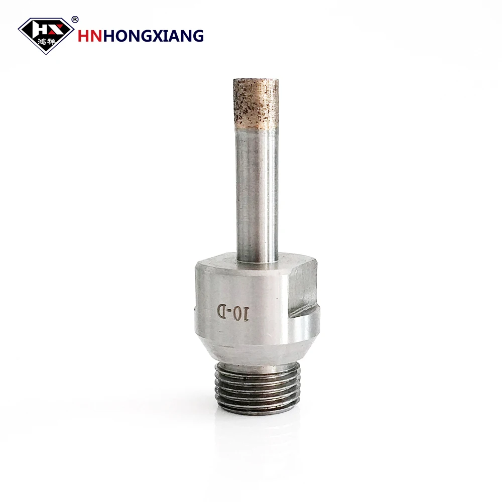 Glass Drill Bits Set 6mm Diamond Core Drill Bit With Thread Shank Sintered Diamond Core Drill Bit For Glass Ceramic
Glass Drill Bits Set 6mm Diamond Core Drill Bit With Thread Shank Sintered Diamond Core Drill Bit For Glass Ceramic