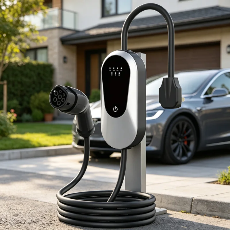 Wall Mount EV Charging Station 7KW Smart APP Control Type 2 EV Charger for Home Use
Wall Mount EV Charging Station 7KW Smart APP Control Type 2 EV Charger for Home Use