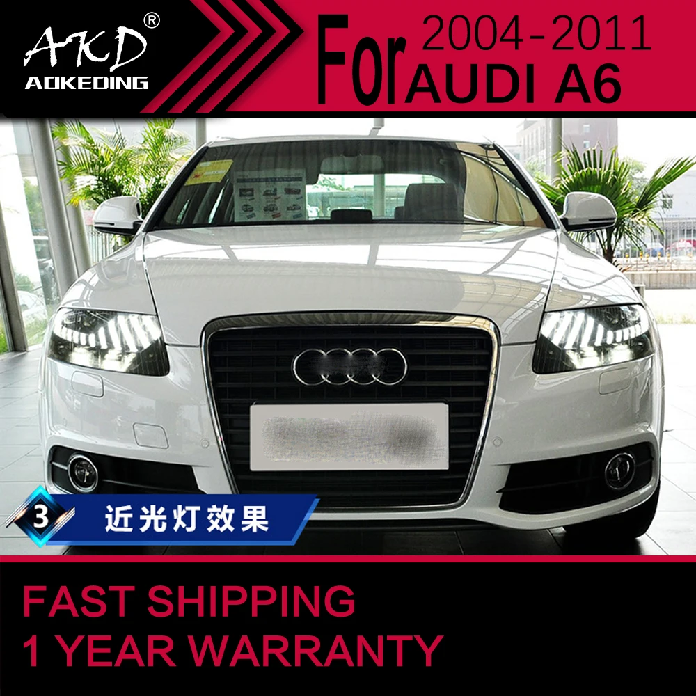Car Lights for Audi A6 A6L LED Headlight 2005-2012 A6 Head Lamp Drl Projector Lens Automotive Accessories
Car Lights for Audi A6 A6L LED Headlight 2005-2012 A6 Head Lamp Drl Projector Lens Automotive Accessories