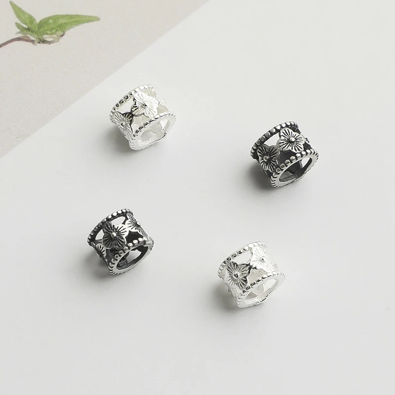 1 шт., стерлингового серебра 925 пробы, полые цветы, свободные бусины с большим отверстием, 6x4,8 мм, браслеты, ожерелье с бородой, серебряные бусины, разделители, ювелирные изделия своими руками
1 шт., стерлингового серебра 925 пробы, полые цветы, свободные бусины с большим отверстием, 6x4,8 мм, браслеты, ожерелье с бородой, серебряные бусины, разделители, ювелирные изделия своими руками