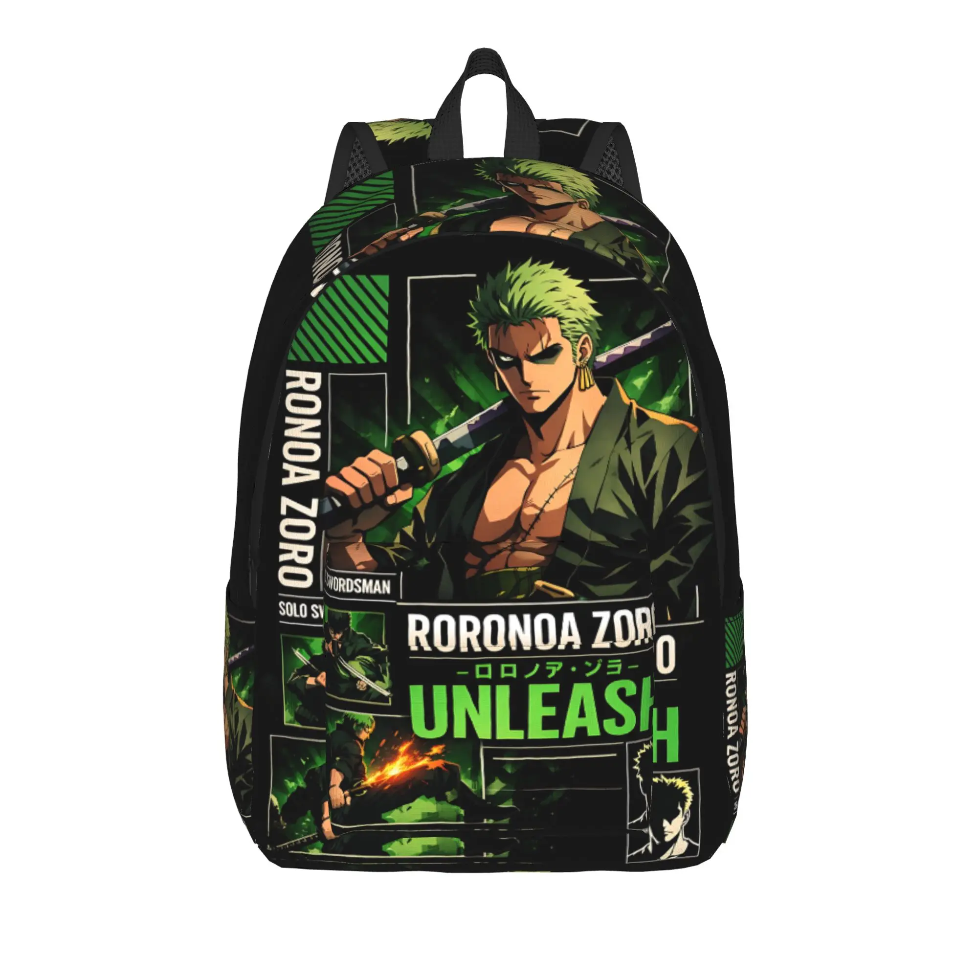 Fashion One Piece Anime Zoro Backpack Mochilas Daily School Sturdy Shoulder Rucksack
Fashion One Piece Anime Zoro Backpack Mochilas Daily School Sturdy Shoulder Rucksack