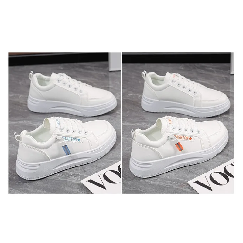 Women Leather White Platform Sneakers 2026 Spring Casual Sport Shoes All-mat Soft Sole Student Skateboard Shoes
Women Leather White Platform Sneakers 2026 Spring Casual Sport Shoes All-mat Soft Sole Student Skateboard Shoes