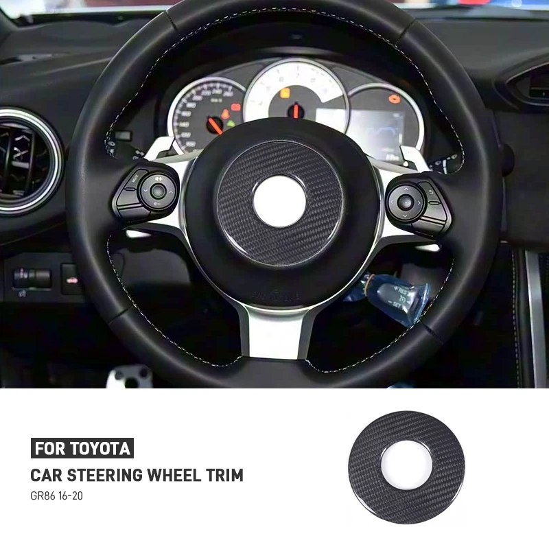 Для Toyota 86 GR86 2012-2020 настоящее углеродное волокно, автомобильный руль, логотип, накладка, декоративная наклейка, аксессуары для салона автомобиля
Для Toyota 86 GR86 2012-2020 настоящее углеродное волокно, автомобильный руль, логотип, накладка, декоративная наклейка, аксессуары для салона автомобиля