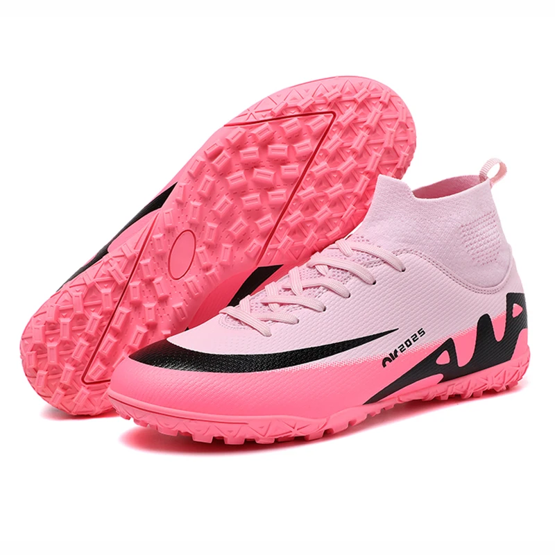 Men Soccer Shoes FG/TF Society Ultralight Football Boots Non Slip Grass Training Sport Unisex Outdoor Breathable Boys Sneakers
Men Soccer Shoes FG/TF Society Ultralight Football Boots Non Slip Grass Training Sport Unisex Outdoor Breathable Boys Sneakers