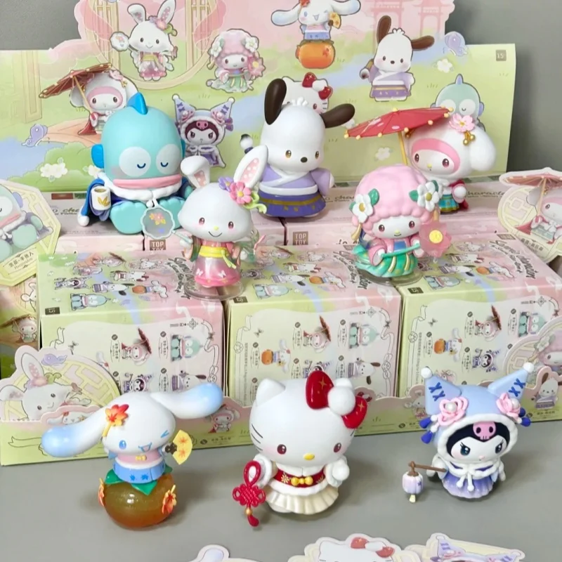 Sanrio Blind Box Seasons Festive Attirers Seriescollectible Kuromi My Melody Piano Wish Me Mell Hangyodon Cinnamorol Cute Toys
Sanrio Blind Box Seasons Festive Attirers Seriescollectible Kuromi My Melody Piano Wish Me Mell Hangyodon Cinnamorol Cute Toys