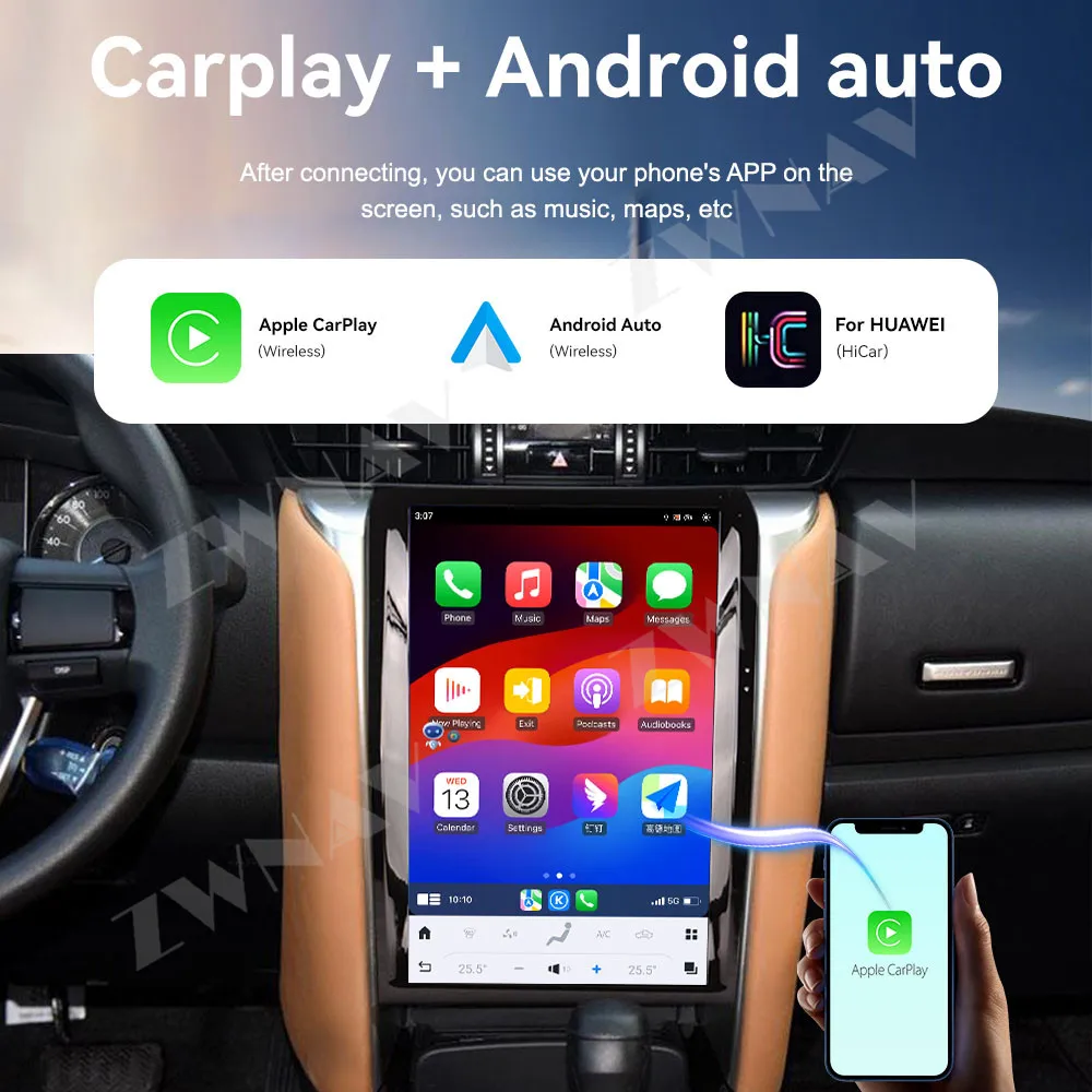 12.1 Inch Vertical Screen Car Radio For Toyota Fortuner 2018-2020 Android GPS Automotive Multimedia Auto Radio Player Stereo
12.1 Inch Vertical Screen Car Radio For Toyota Fortuner 2018-2020 Android GPS Automotive Multimedia Auto Radio Player Stereo