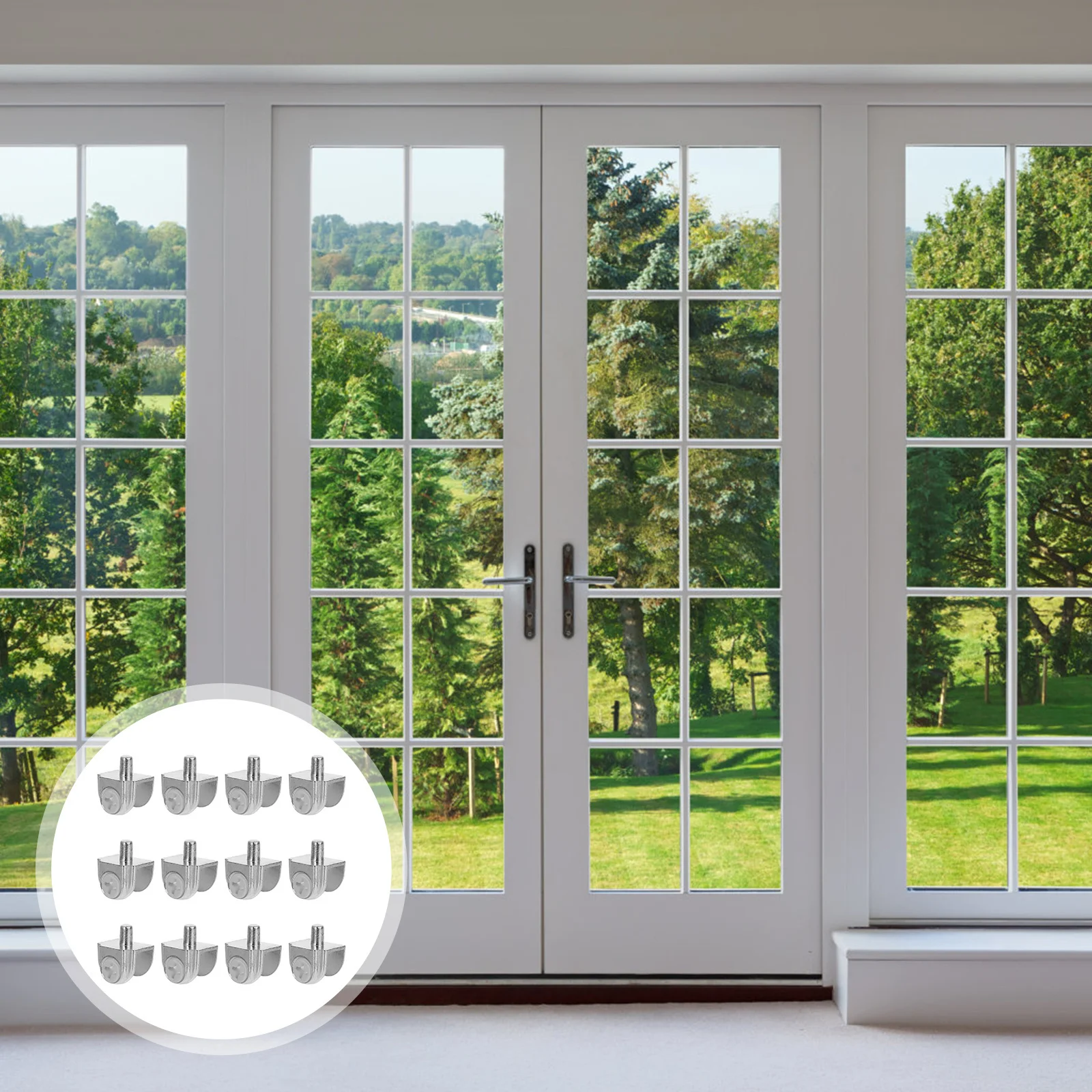 20pcs Glass Clamp Zinc Alloy Heavy Duty Shelf Bracket For Bathroom Kitchen Glass Panel Support Corrosion Resistant Load Bearing
20pcs Glass Clamp Zinc Alloy Heavy Duty Shelf Bracket For Bathroom Kitchen Glass Panel Support Corrosion Resistant Load Bearing