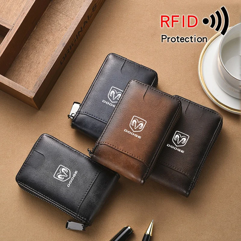 Leather Car Logo Short Wallet Women Men Credit Card Storage Bag For Dodge Ram 1500 Journey Charger Dart Challenger Durango SRT
Leather Car Logo Short Wallet Women Men Credit Card Storage Bag For Dodge Ram 1500 Journey Charger Dart Challenger Durango SRT