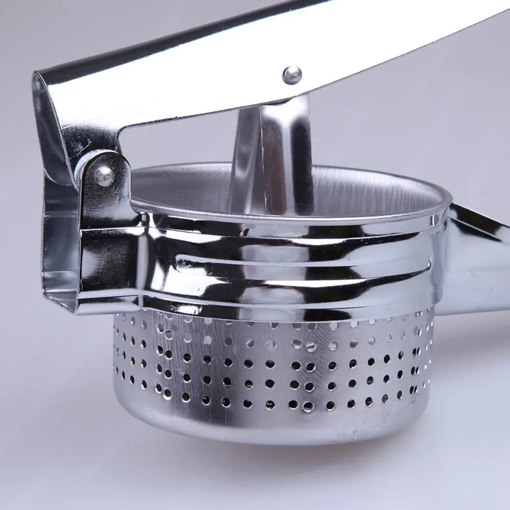 Potato Ricer Stainless Steel Heavy Duty Kitchen Press for Smooth Mashed Potato Vegetable Musher Rust Resistant Easy Grip
Potato Ricer Stainless Steel Heavy Duty Kitchen Press for Smooth Mashed Potato Vegetable Musher Rust Resistant Easy Grip