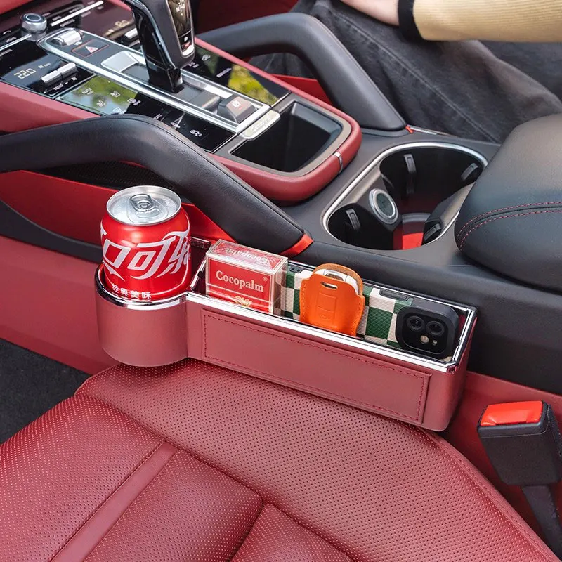 For Porsche Cayenne 92A 9YA Macan GTS 95B Panamera Taycan 718 Leather Car Seat Gap Organizer Storage Box Pocket Keys Cup Holder
For Porsche Cayenne 92A 9YA Macan GTS 95B Panamera Taycan 718 Leather Car Seat Gap Organizer Storage Box Pocket Keys Cup Holder