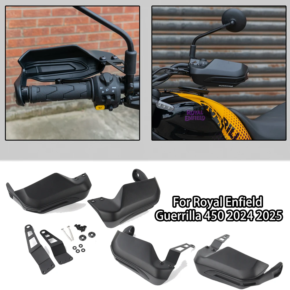 2024-2025 Royal Enfield Guerrilla 450 Motorcycle Hand Guards, Adventure Off-Road Durable Windshield Protectors Universal
2024-2025 Royal Enfield Guerrilla 450 Motorcycle Hand Guards, Adventure Off-Road Durable Windshield Protectors Universal