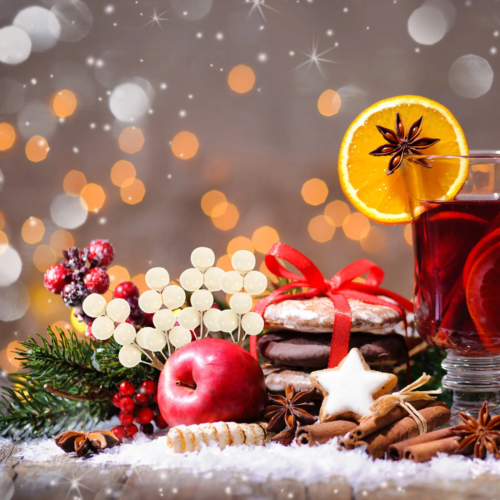 30Pcs Wreath DIY Artificial Berry Christmas Tree Ornaments Bright Beautiful Xmas Decoration Holiday Decor Artificial Berry Stems
30Pcs Wreath DIY Artificial Berry Christmas Tree Ornaments Bright Beautiful Xmas Decoration Holiday Decor Artificial Berry Stems