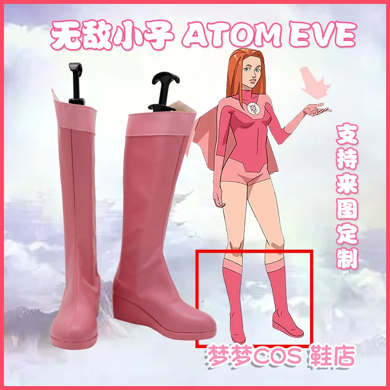 Обувь для косплея Atom Eve Invincible, женская и мужская обувь, карнавальные костюмы на Хэллоуин, аксессуары на заказ
Обувь для косплея Atom Eve Invincible, женская и мужская обувь, карнавальные костюмы на Хэллоуин, аксессуары на заказ