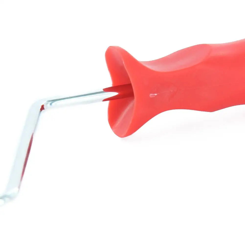7-inch Wood Grain Paint Roller Red Handle 15x3cm DIY Wall Decor Tool Creates Wallpaper Effect Using Durable Rubber Plastic
7-inch Wood Grain Paint Roller Red Handle 15x3cm DIY Wall Decor Tool Creates Wallpaper Effect Using Durable Rubber Plastic