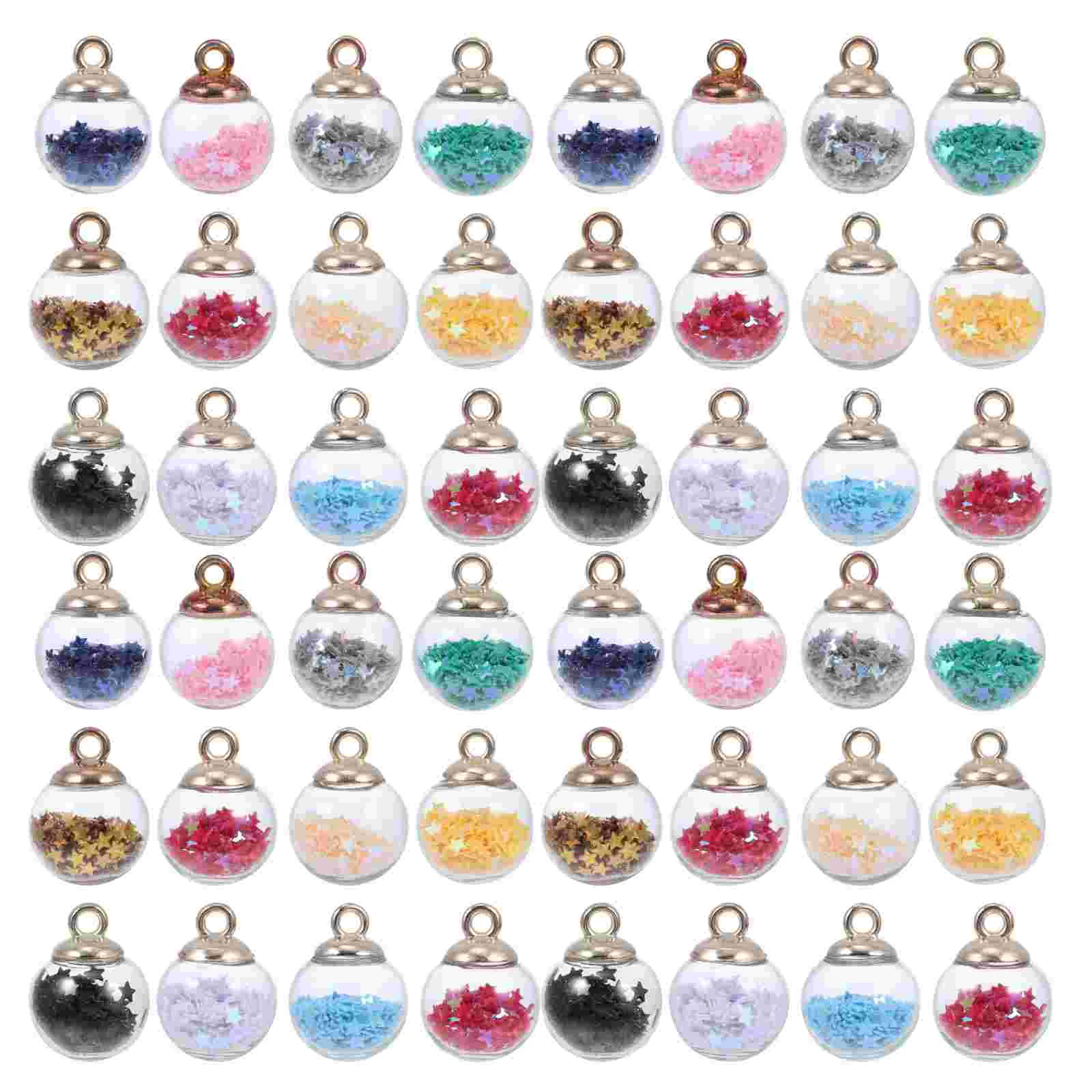 100 Pcs Glass Pendant Jewelry Making Materials Hanging Charms Simple Earrings Wedding Supplies Practical Unique
100 Pcs Glass Pendant Jewelry Making Materials Hanging Charms Simple Earrings Wedding Supplies Practical Unique
