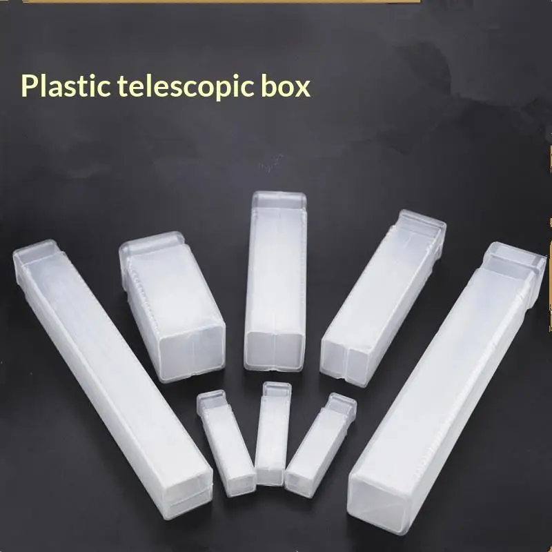 Square Drill Bit Packaging Boxes Telescopic Plastic Packaging Box Transparent Storage Boxes Accessories Storage
Square Drill Bit Packaging Boxes Telescopic Plastic Packaging Box Transparent Storage Boxes Accessories Storage