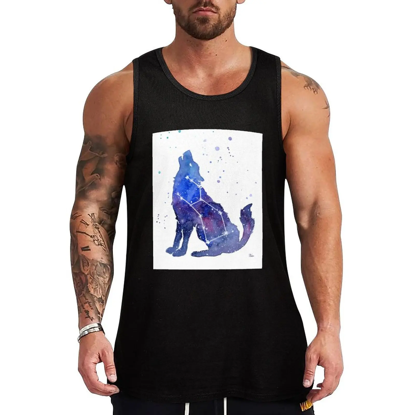 Galaxy Howling Wolf Tank Top Sleeveless Gym Tank Top Fitness Training Quick Dry
Galaxy Howling Wolf Tank Top Sleeveless Gym Tank Top Fitness Training Quick Dry