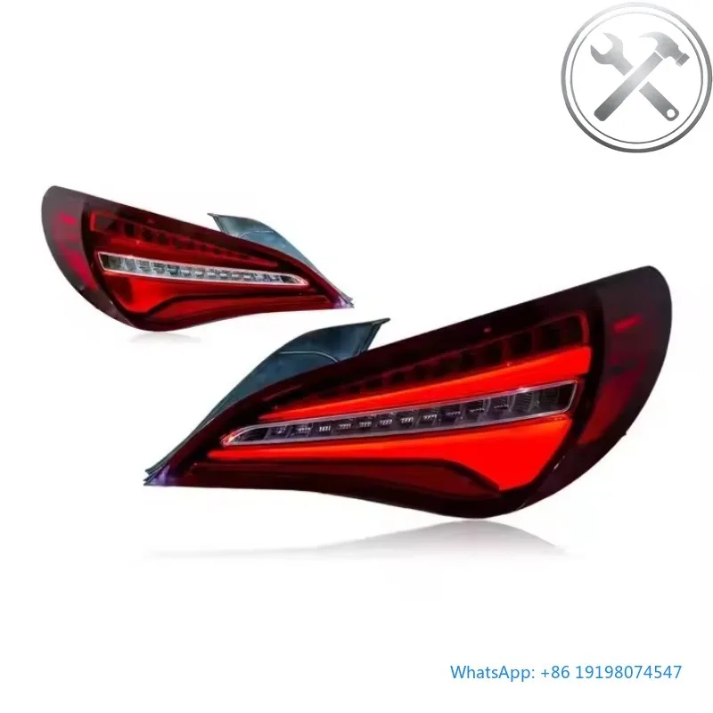 Compact Sedan W117 X117 2013‑2019 Full LED Taillights Assembly DRL Brake Reverse Sequential Turn Signal 6000K Waterproof Auto
Compact Sedan W117 X117 2013‑2019 Full LED Taillights Assembly DRL Brake Reverse Sequential Turn Signal 6000K Waterproof Auto