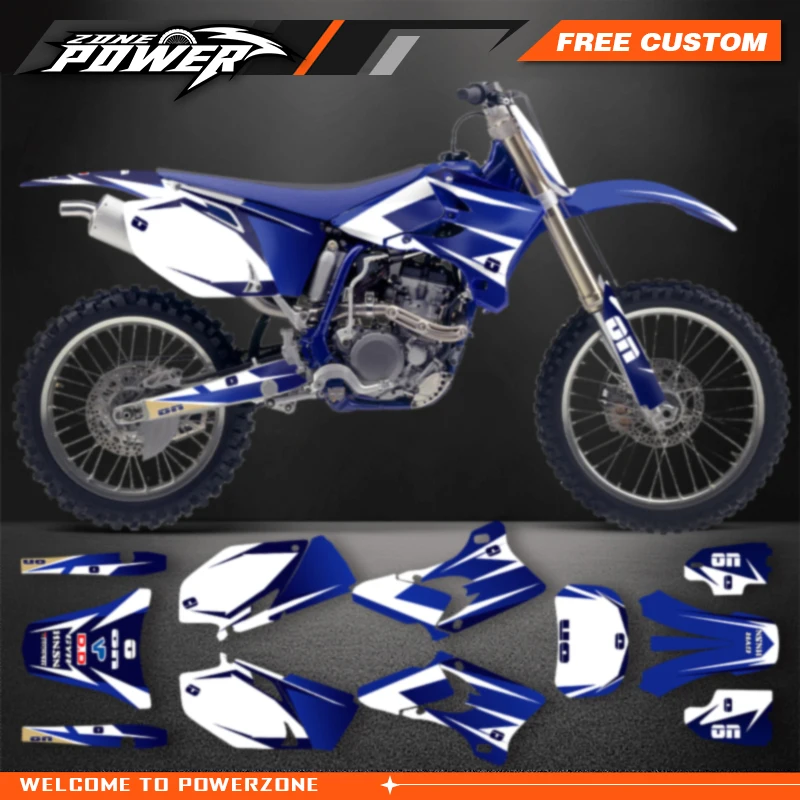 Powerzone For YAMAHA YZ250F YZ450F 2003 2004 2005 YZF 250 450 Motocross Graphics Background Decal Sticker Kits 07
Powerzone For YAMAHA YZ250F YZ450F 2003 2004 2005 YZF 250 450 Motocross Graphics Background Decal Sticker Kits 07