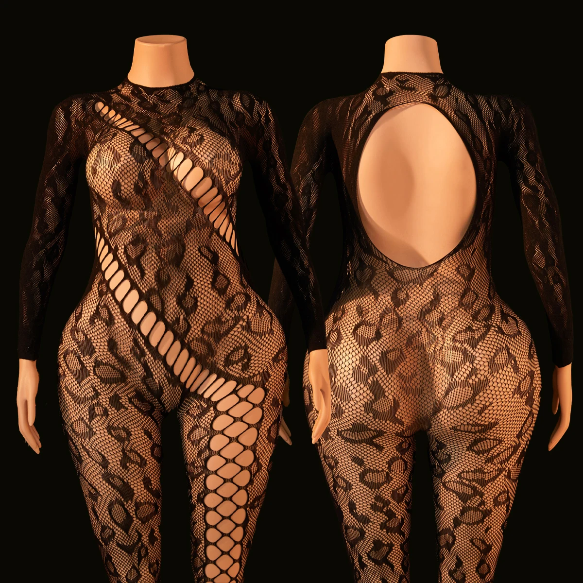 Women's Sexy Fishnet Mesh Bodysuit Stretchy Bodycon See-Through Plus Size Lingerie Exotic Intimate Night Club Party Underwear
Women's Sexy Fishnet Mesh Bodysuit Stretchy Bodycon See-Through Plus Size Lingerie Exotic Intimate Night Club Party Underwear