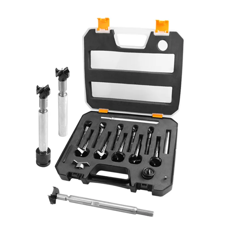 Woodworking Hole Saw Set, Hardwood Specialist, Electric Wrench Wood Drilling Kit, Multi-Functional Wood Drill Bits
Woodworking Hole Saw Set, Hardwood Specialist, Electric Wrench Wood Drilling Kit, Multi-Functional Wood Drill Bits